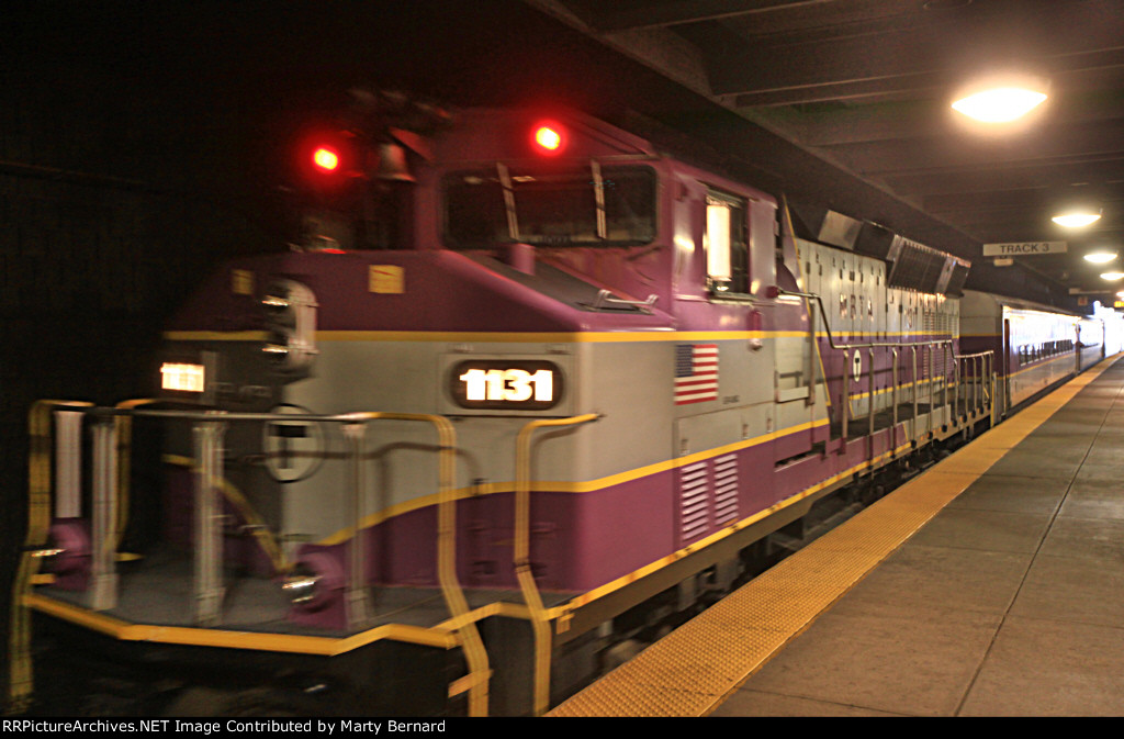 MBTA 1131, Tr. 912, Back Bay Station